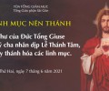 TGM Giuse Nguyễn Năng: Thư gửi các linh mục nhân dịp lễ Thánh Tâm 2021