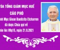 Cáo phó của Toà Tổng Giám Mục Huế: Cố Linh mục Gioan Baotixita Etcharren