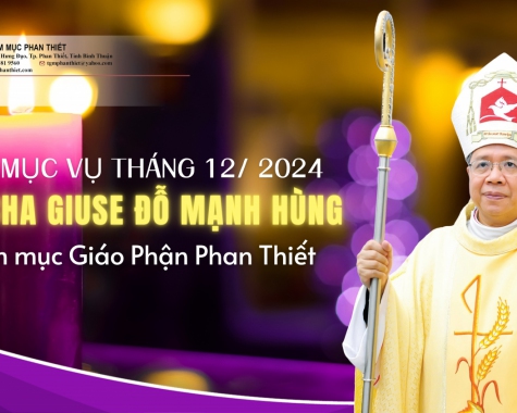 THƯ MỤC VỤ THÁNG 12 NĂM 2024 - GIÁO PHẬN PHAN THIẾT