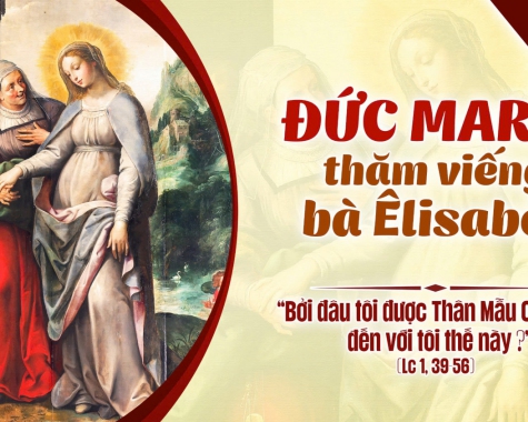 THỨ BẢY TUẦN VI PHỤC SINH- NGÀY 31/5 ĐỨC MARIA THĂM VIẾNG BÀ ÊLISABÉT Lc 1,39-56