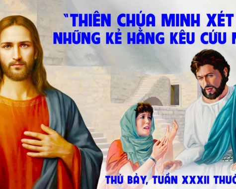 THỨ BẢY TUẦN XXXII THƯỜNG NIÊN