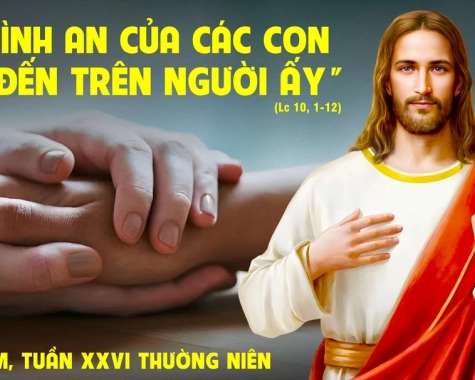 SUY NIỆM THỨ NĂM TUẦN XXVI THƯỜNG NIÊN