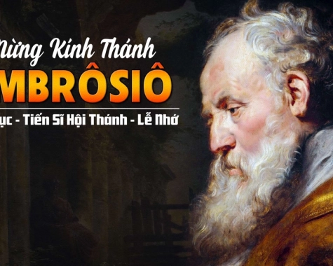 Thứ Bảy Tuần I Mùa Vọng - THÁNH AMBRÔSIÔ, giám mục, tiến sĩ Hội thánh - Lễ nhớ