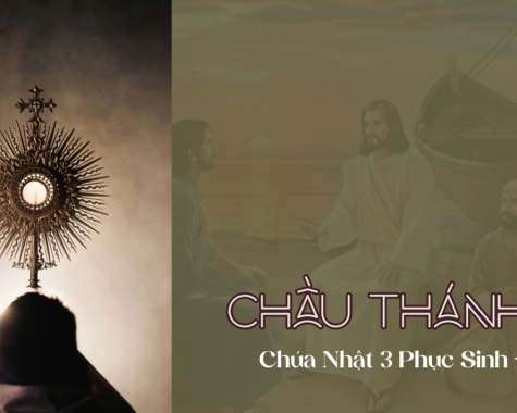 CHẦU THÁNH THỂ – CHÚA NHẬT 3 PHỤC SINH, NĂM C