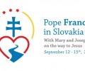Logo chuyến viếng thăm của Đức Thánh Cha tại Budapest và Slovakia