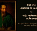 Đức cha Lambert de la Motte và việc phân định thần loại