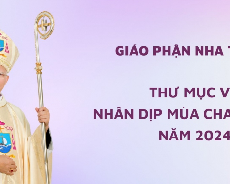 Giáo phận Nha Trang – Thư mục vụ nhân dịp mùa chay thánh 2024