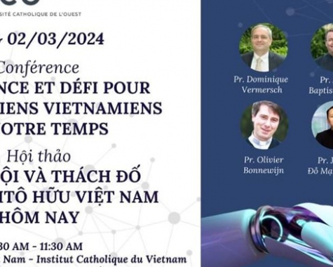 Hội thảo: Trí tuệ nhân tạo – Cơ hội và thách đố đối với Kitô hữu Việt Nam