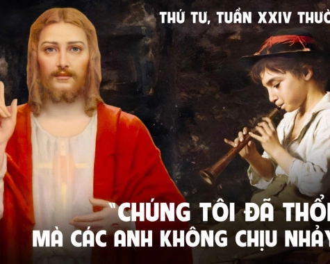 SUY NIỆM THỨ TƯ TUẦN XXIV THƯỜNG NIÊN