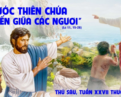 THỨ SÁU TUẦN XXVII THƯỜNG NIÊN l