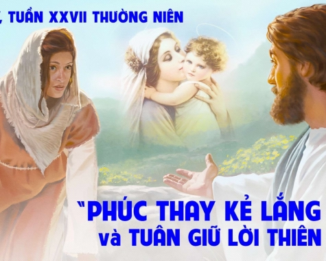 THỨ BẢY TUẦN XXVII THƯỜNG NIÊN