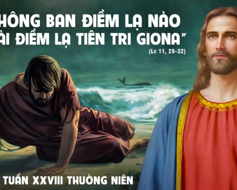 THỨ HAI TUẦN XXVIII THƯỜNG NIÊN