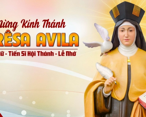 Suy Niệm Lời Chúa | Thứ Ba Tuần XXVIII Mùa Thường Niên - THÁNH NỮ TÊRÊSA AVILA, trinh nữ, tiến sĩ Hội thánh - Lễ nhớ