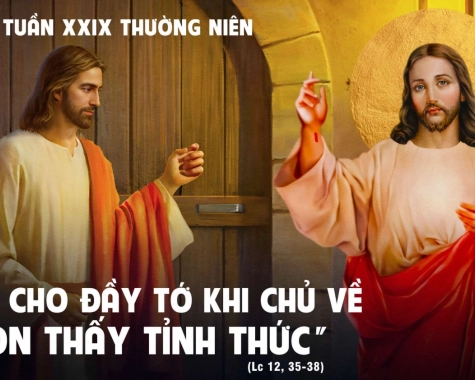 THỨ BA TUẦN XXIX THƯỜNG NIÊN