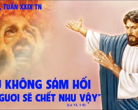 THỨ BẢY TUẦN XXIX THƯỜNG NIÊN