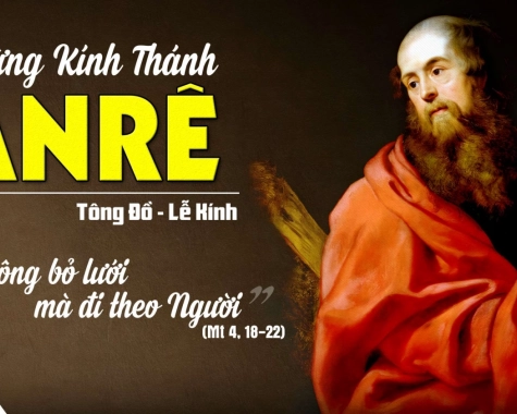 THỨ BẢY TUẦN XXXIV THƯỜNG NIÊN  THÁNH ANRÊ TÔNG ĐỒ – LỄ KÍNH