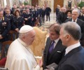 Đức Thánh cha tiếp kiến và cám ơn Phân bộ cảnh sát Italia cạnh Vatican