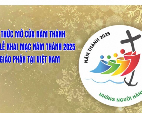 KHAI MẠC NĂM THÁNH 2025 CỦA 27 GIÁO PHẬN TẠI VIỆT NAM