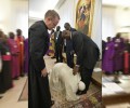 Đức Thánh Cha gặp các lãnh đạo dân sự và tôn giáo Nam Sudan sau cuộc tĩnh tâm