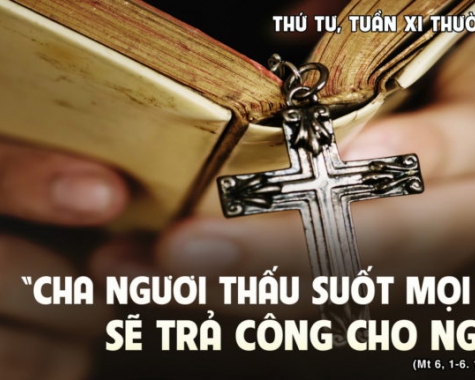 suy niệm - Thứ Tư tuần 11 Thường Niên