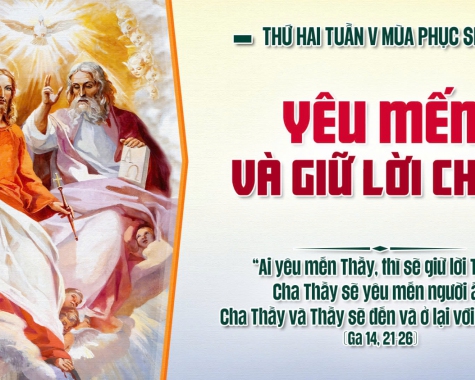 THỨ HAI TUẦN V PHỤC SINH NĂM C Ga 14,21-26