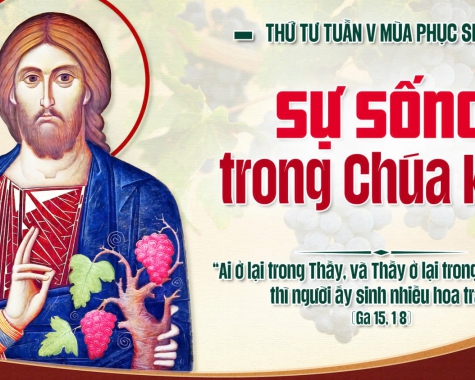 THỨ TƯ TUẦN V PHỤC SINH NĂM C Ga 15,1-8