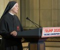 Diễn từ thật cảm kích của một nữ tu đối với chính nghĩa phò sinh của Tổng thống Trump