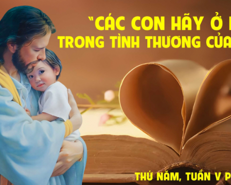 THỨ NĂM TUẦN V PHỤC SINH NĂM C Ga 15,9-11