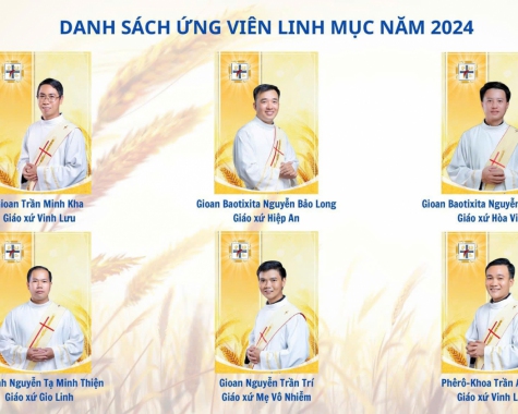 RAO BÁO PHONG CHỨC LINH MỤC VÀ PHÓ TẾ 2024