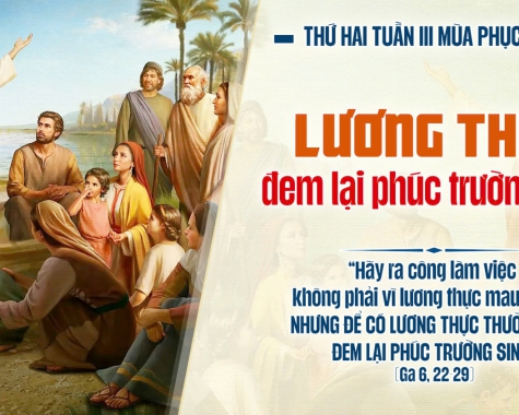 THỨ HAI TUẦN III PHỤC SINH – NĂM C Ga 6,22-29
