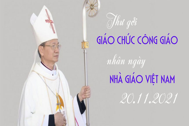 Thư gởi anh chị em giáo chức Công giáo nhân ngày Nhà giáo Việt Nam 20.11.2021
