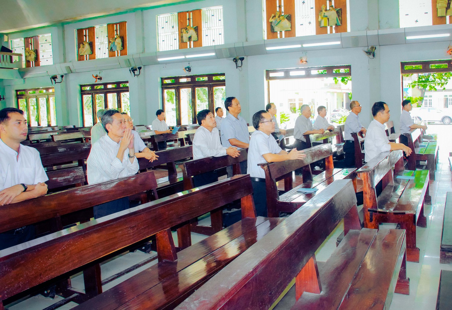 Linh mục Giáo hạt Hàm Thuận Nam tĩnh tâm tháng 7/2022