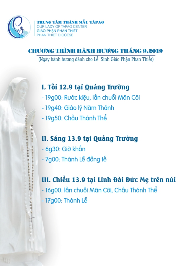 chuong trinh thang 9