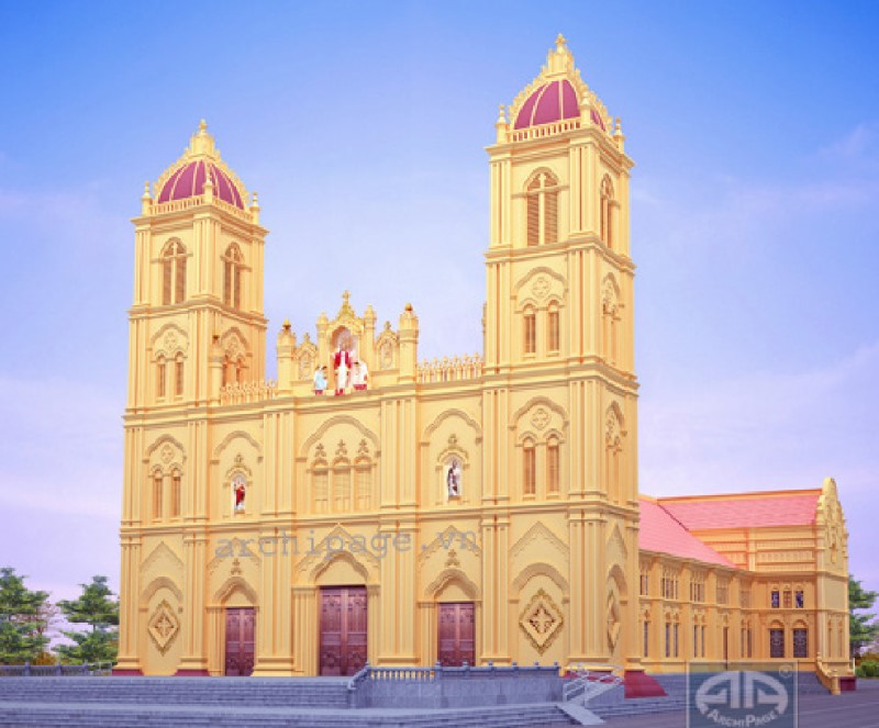 Nhà thờ chính tòa Bùi Chu - Dấu ấn giai đoạn phát triển mới của Giáo phận Bùi Chu