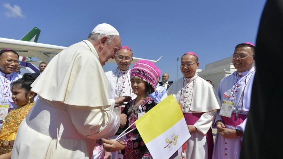 Image result for Đức Giáo Hoàng Francis đến Bangkok - Thái Lan