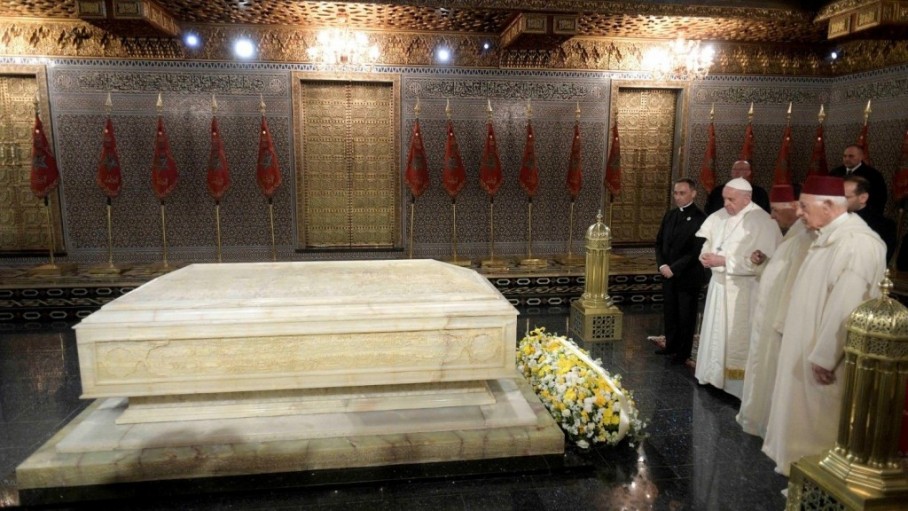 Đức Thánh Cha viếng lăng mộ Vua Mohammed V